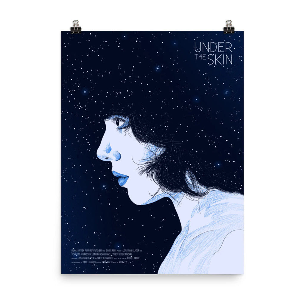 Under The Skin Scarlett Johansson Sci-Fi Movie Poster