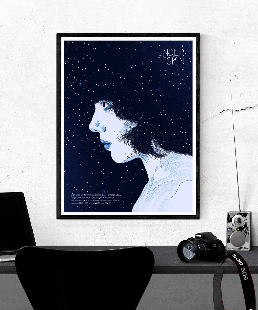 Under The Skin Scarlett Johansson Sci-Fi Movie Poster