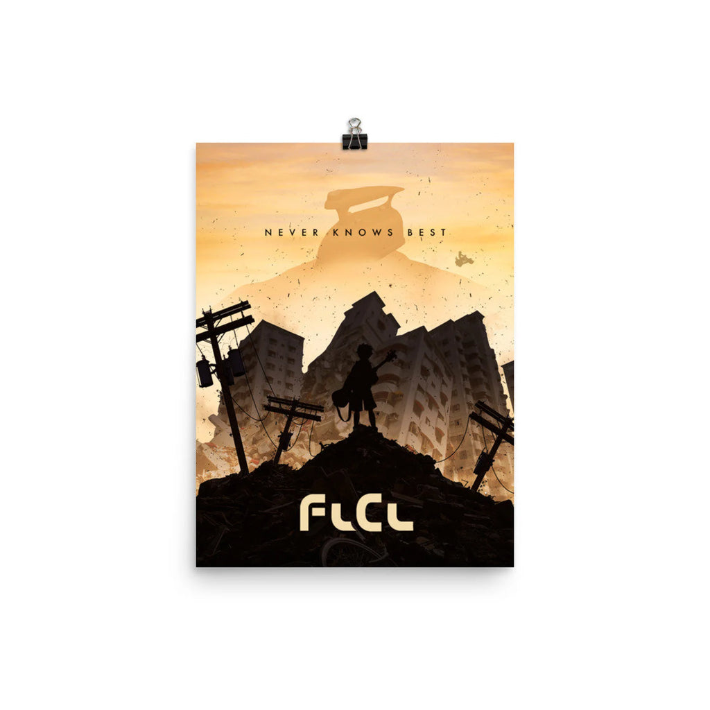 FLCL Fooly Cooly Anime Poster