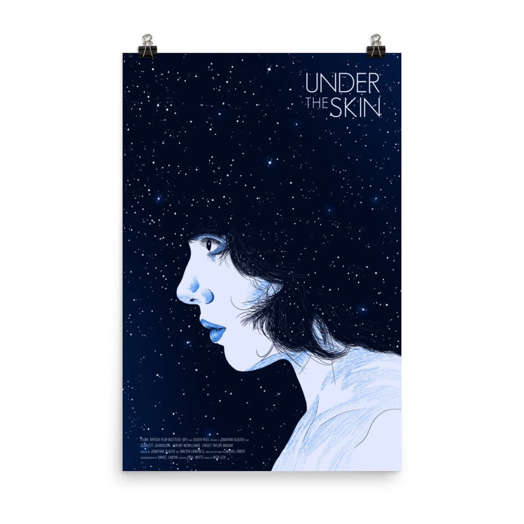 Under The Skin Scarlett Johansson Sci-Fi Movie Poster