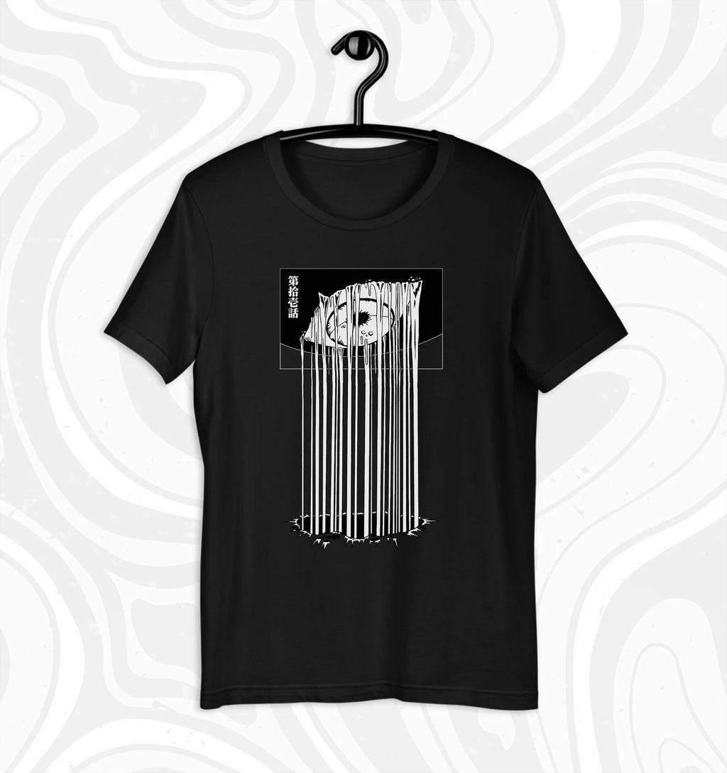 Evangelion Anime T-Shirt Dripping Eyeball