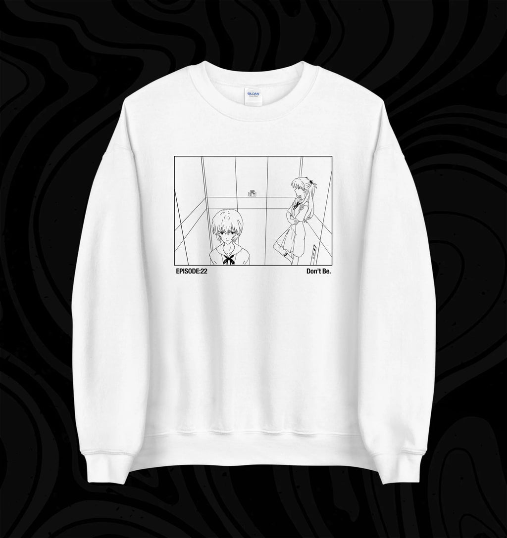 Evangelion Elevator Scene Anime Sweatshirt