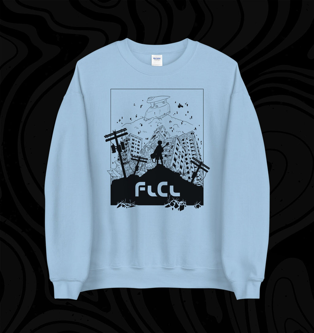 FLCL Anime Sweatshirt Fooly Cooly Furi Kuri