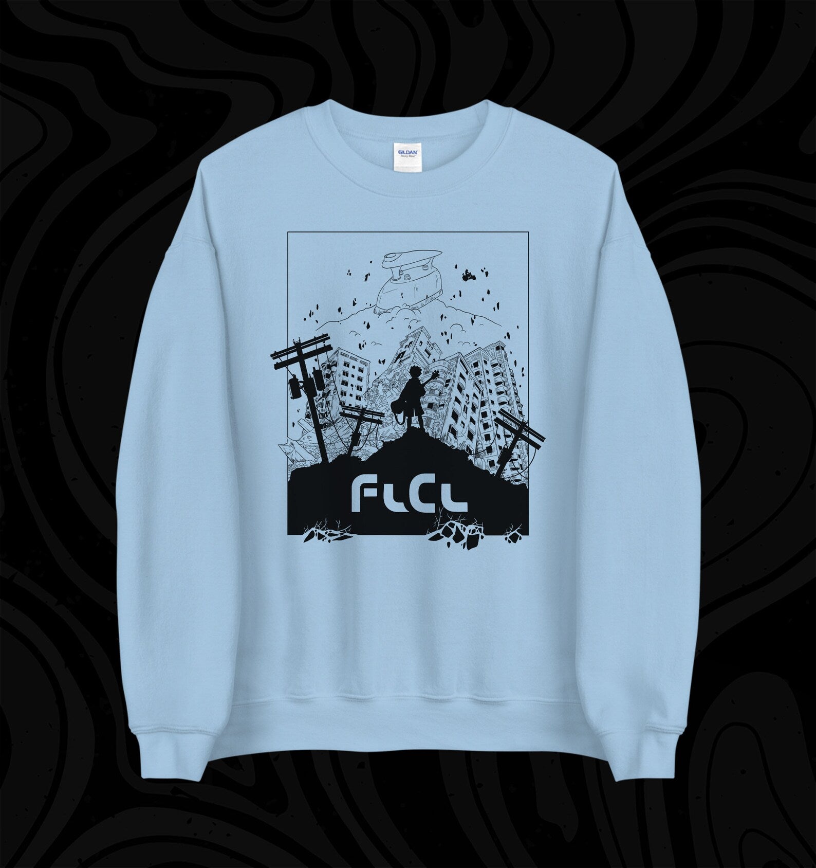 FLCL Anime Sweatshirt Fooly Cooly Furi Kuri