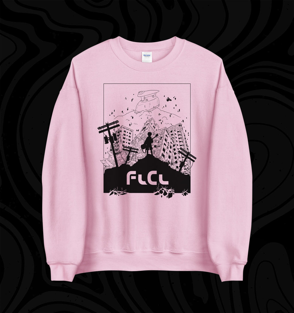 FLCL Anime Sweatshirt Fooly Cooly Furi Kuri