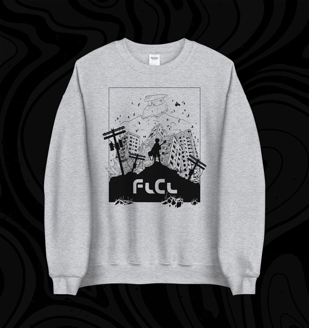 FLCL Anime Sweatshirt Fooly Cooly Furi Kuri