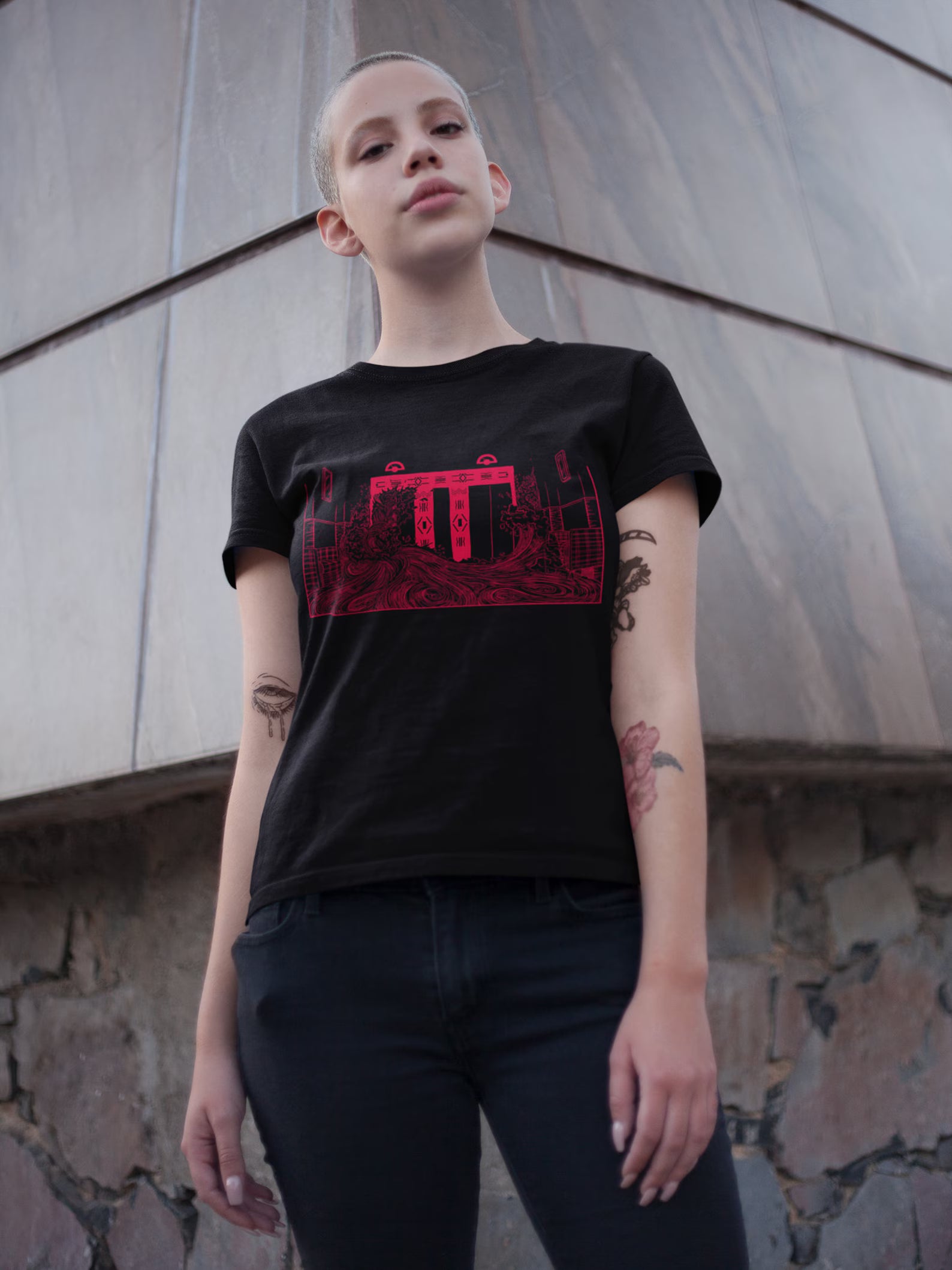 The Shining Elevator Scene Horror Movie Shirt