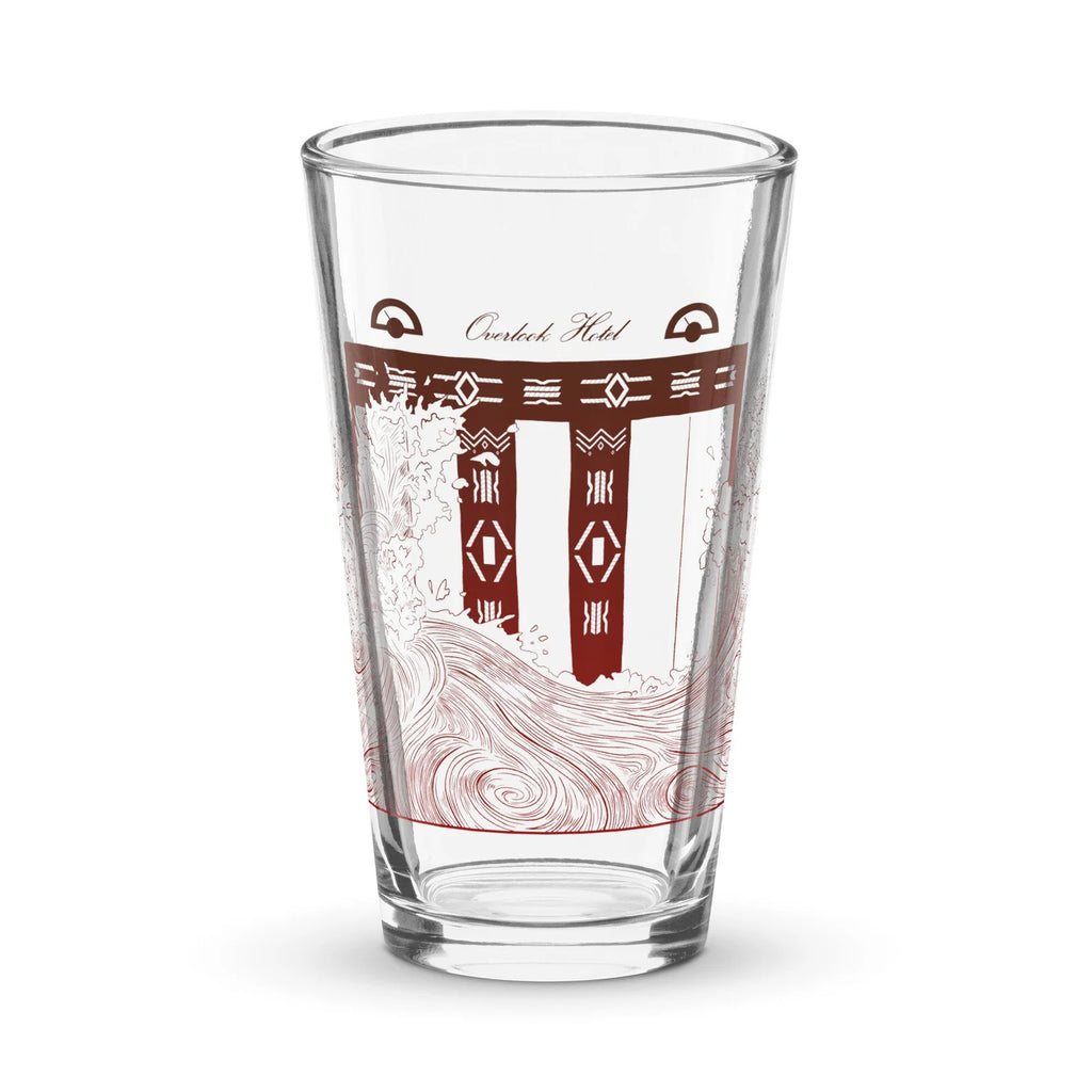 The Shining Elevator Scene Overlook Hotel Horror Movie Pint Glass