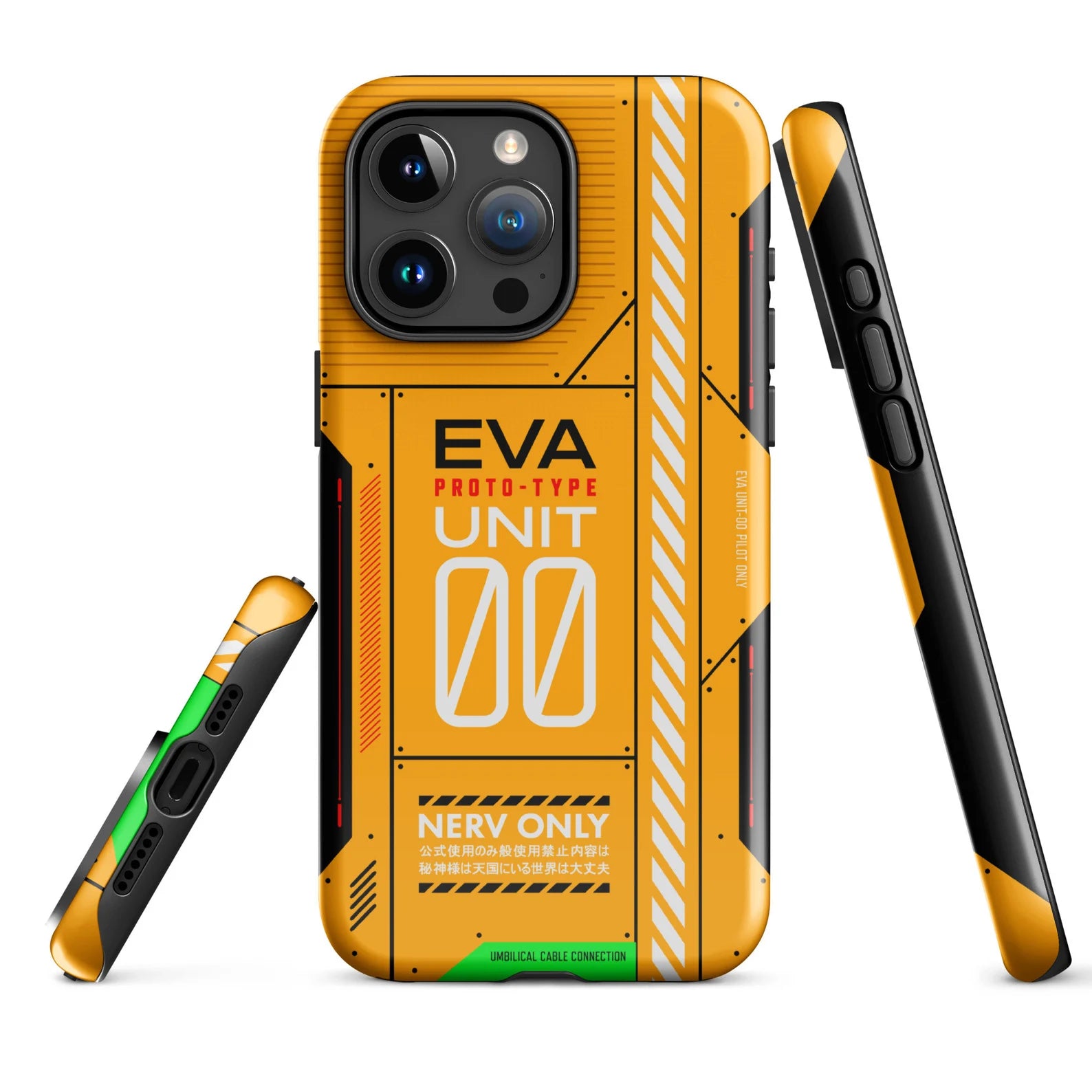 Evangelion Unit-00 Tough Case for iPhone® and Samsung Galaxy Anime Phone Case Rei Ayanami NERV