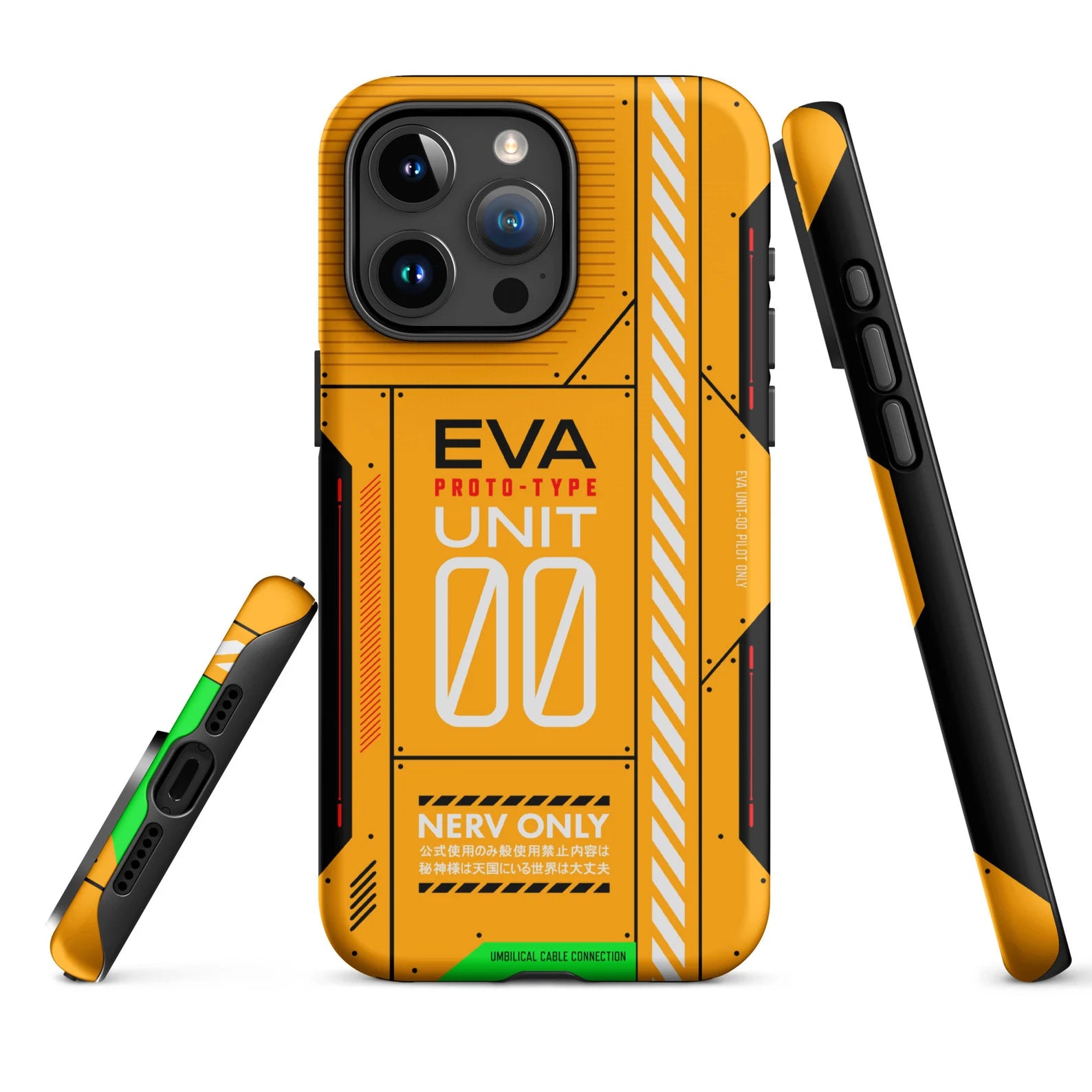Evangelion Unit-00 Tough Case for iPhone® and Samsung Galaxy Anime Phone Case Rei Ayanami NERV