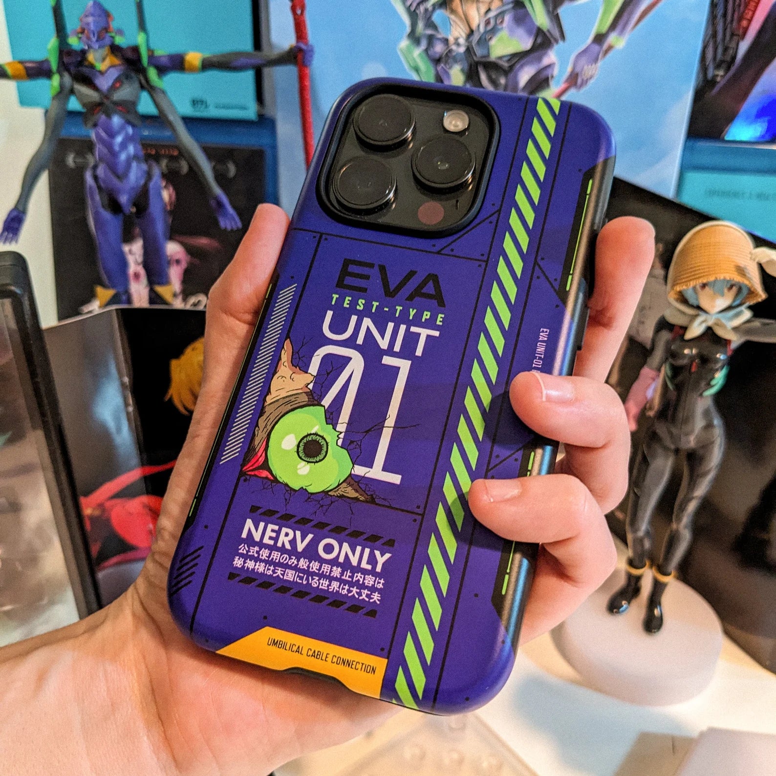 Evangelion Unit-01 "Berserker Mode" Tough Case for iPhone® and Samsung Galaxy Anime Phone Case Shinji Ikari NERV