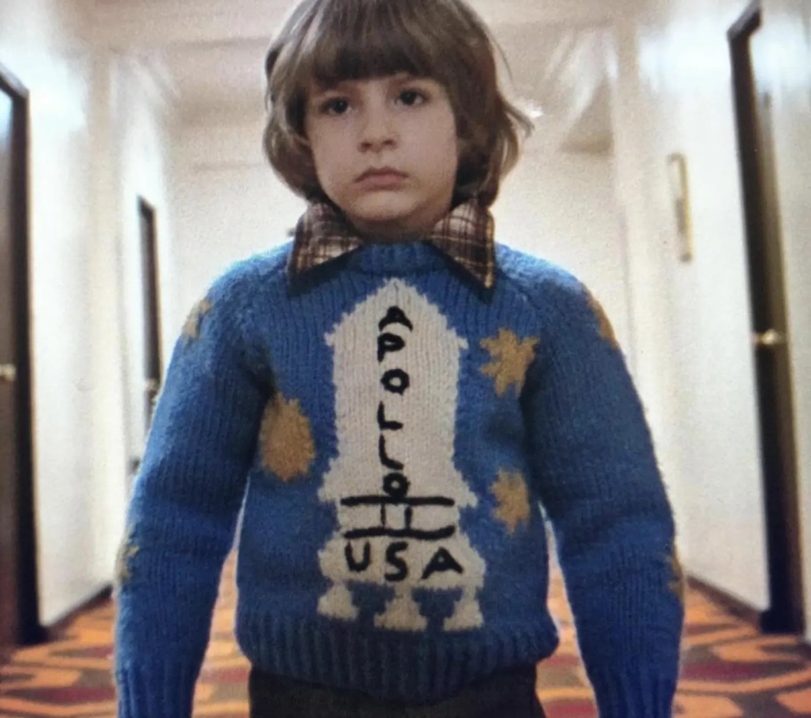 The Shining Apollo 11 Knit Sweater Danny Torrence