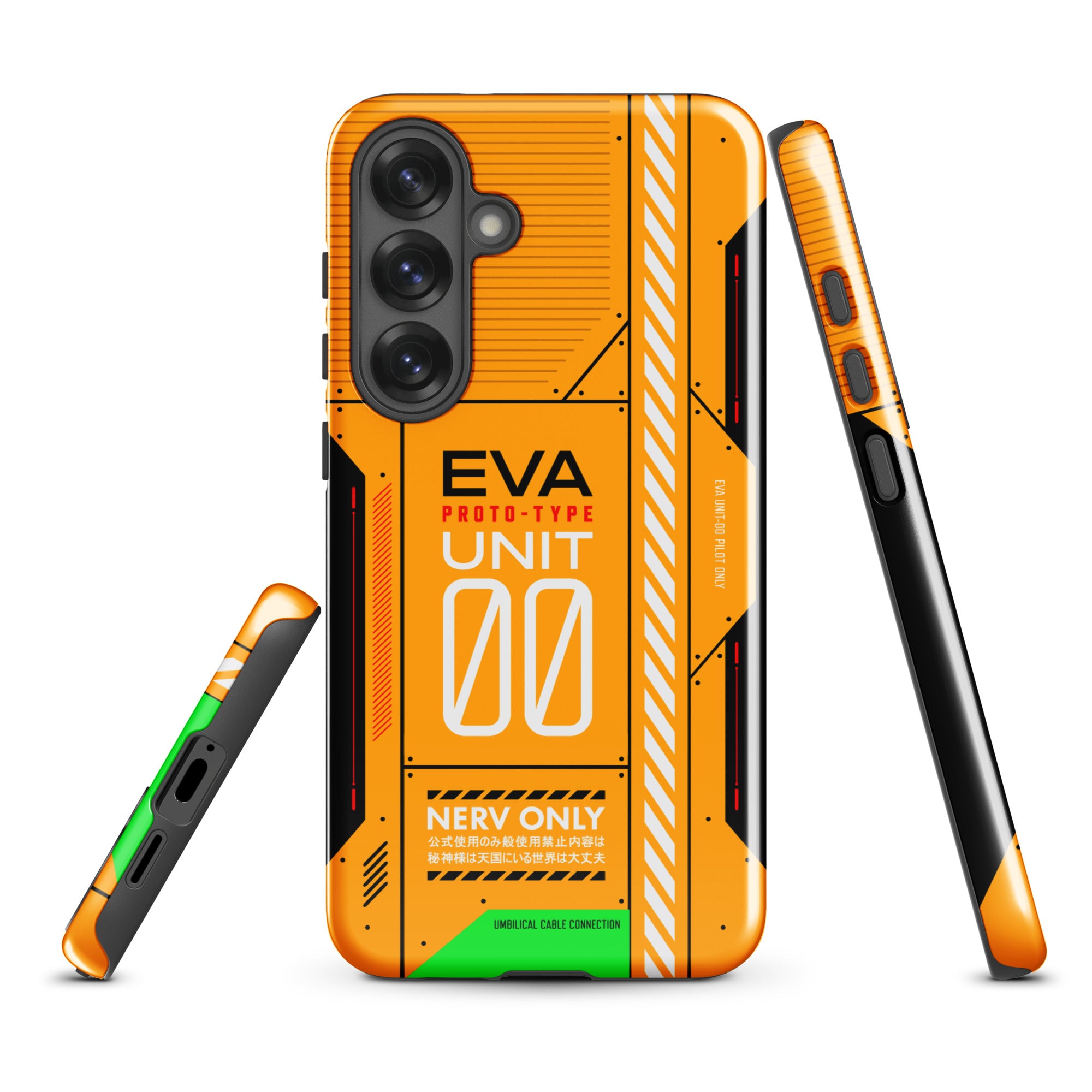 Evangelion Unit-00 Tough Case for iPhone® and Samsung Galaxy Anime Phone Case Rei Ayanami NERV